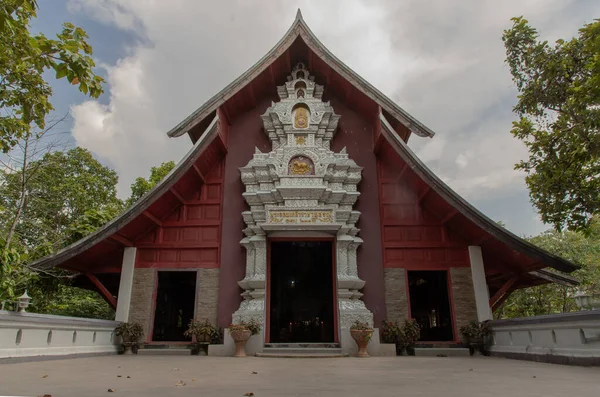 Lampang Tajlandia Września 2020 Buddyjska Świątynia Wat Chaloem Phrakiat Phrachomklao — Zdjęcie stockowe