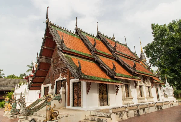 Temple Bouddhiste Wat Pratu Pong Dans Province Lampang Ancien Temple — Photo