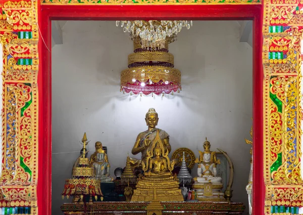 Chiang Rai Tailândia Setembro 2020 Imagem Buddha Vihan Principal Templo — Fotografia de Stock