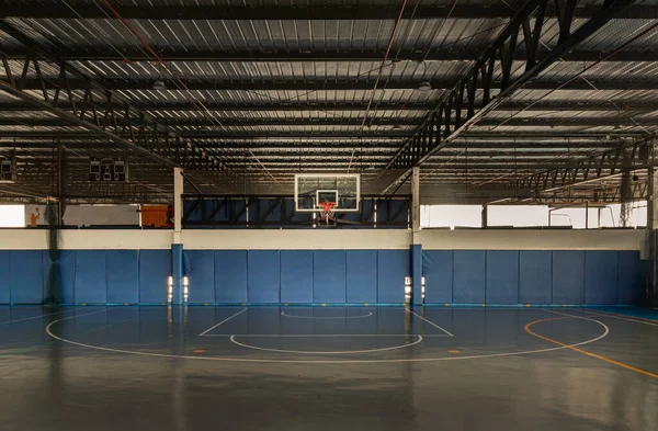 Bangkok Thailandia Ottobre 2020 Campi Basket Sul Tetto Dell Edificio — Foto Stock