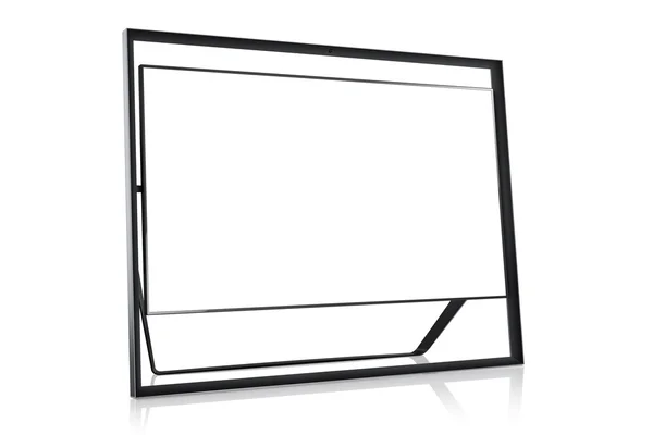 TV set isolated on white background — Stock Photo, Image