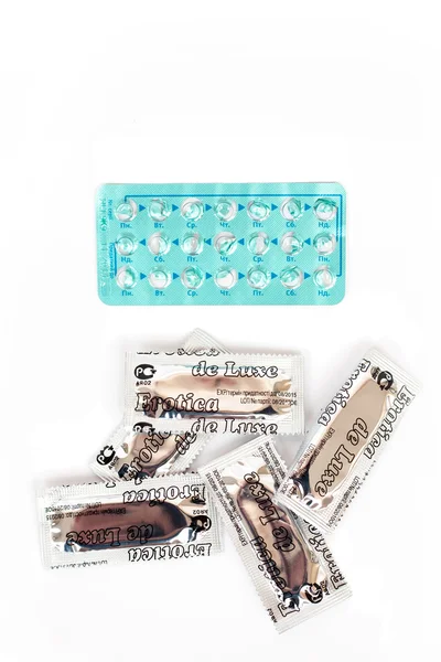 Środki antykoncepcyjne Obraz Stockowy