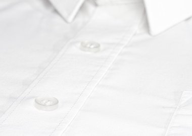 gösterilen beyaz resmi gömlek kapatmak beyaz düğmesi