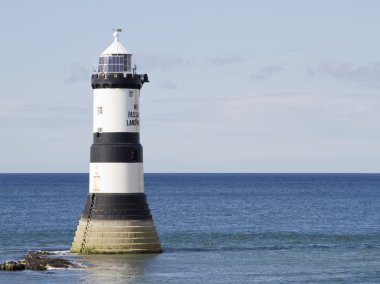 Deniz feneri penmon nokta, anglesey, north Wales