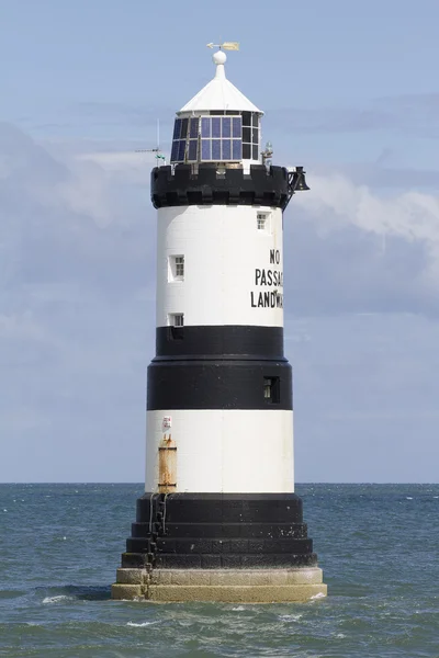 Lighthouse at Penmon Point — Stock Photo, Image