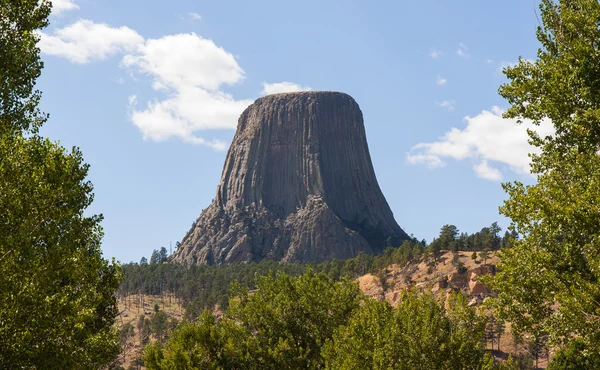 Mystiska devils tower — Stockfoto