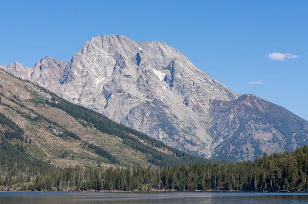 MT moran op de grand tetons — Stockfoto