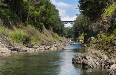 quechee gorge akan ottauquechee Nehri
