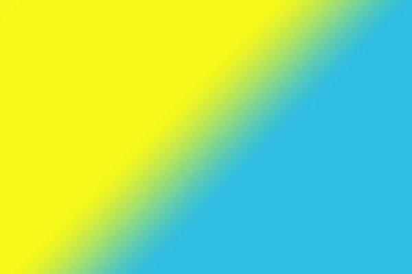 Heldere Verzadigde Gradiënt Van Blauwe Gele Kleuren Een Grote Desktop — Stockfoto