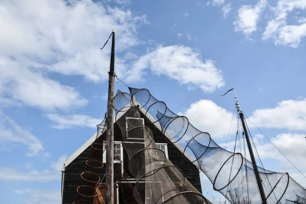 Suspendre les filets de pêche — Photo