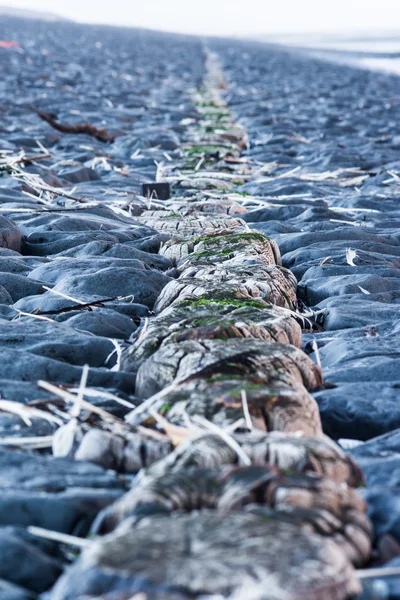 Close up of breakwater — Stock Photo, Image