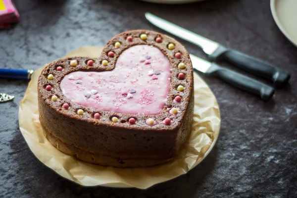 Torta e cupcake — Foto Stock