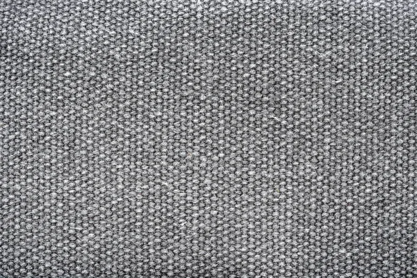 Макро Текстура Поліефірній Тканині Сірому Лайні — стокове фото