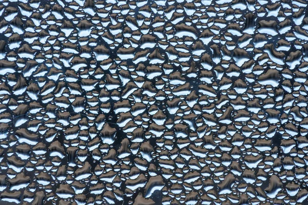 蒸発によって生成される水滴のマクロクローズ — ストック写真