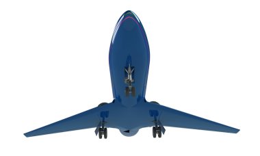 iniş üzerinde beyaz izole kapalı alarak bir f-16 savaş uçağı modeli