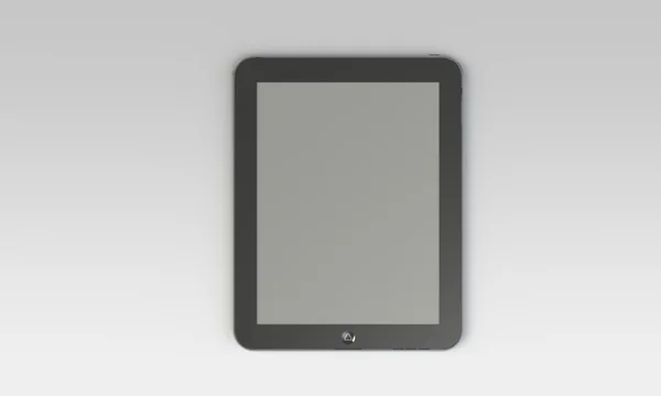 Beyaz üzerine izole edilmiş tablet pc — Stok fotoğraf