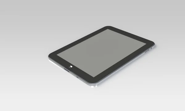 흰색으로 분리 된 태블릿 pc — 스톡 사진