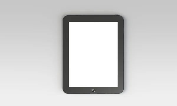 Tablet pc geïsoleerd op wit — Stockfoto