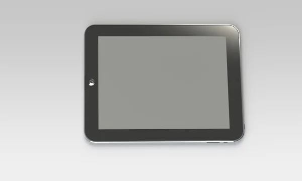 Tablet pc geïsoleerd op wit — Stockfoto