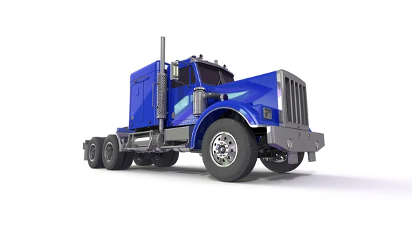 Blue truck isolated on white — Stock Photo, Image