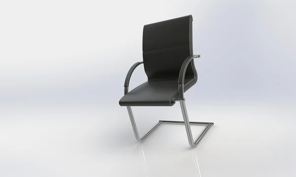 Elegant office chair isolated on white — Stock Photo, Image