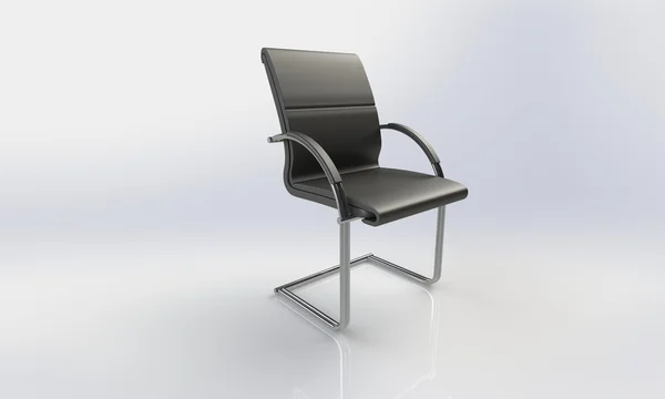 Elegant office chair isolated on white — Stock Photo, Image