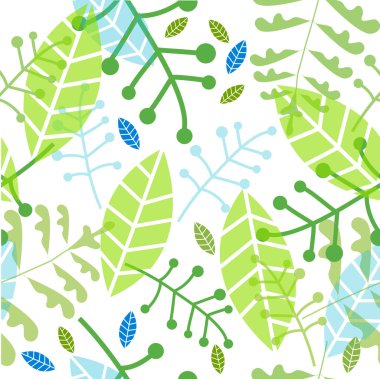 yaprakları ile vektör arka plan