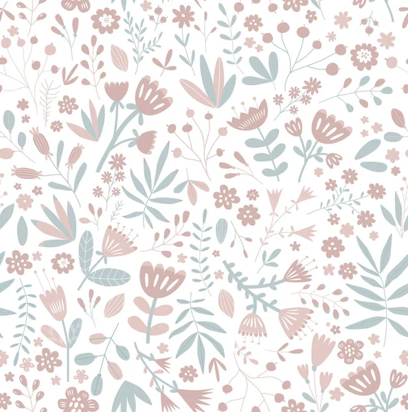 Print. Floral pattern in the small flower. \