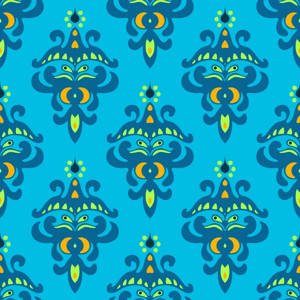 Ethnic Vector seamless pattern — Stock Vector