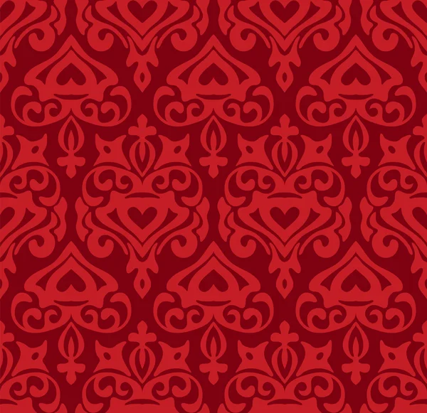 Carreaux vectoriels sans couture Royal Damask Pattern — Image vectorielle