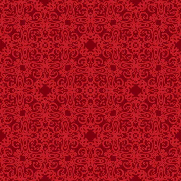 シームレスな背景赤いパターン背景ベクトル — ストックベクタ