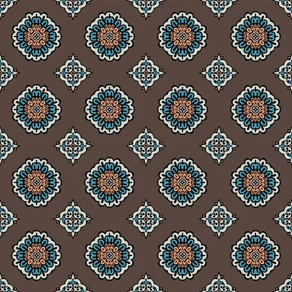 Wallpapaer dlaždice bezešvé pattern vektor — Stock fotografie zdarma