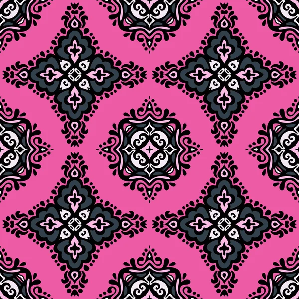 Patrón de vector rosa abstracto sin costuras — Archivo Imágenes Vectoriales