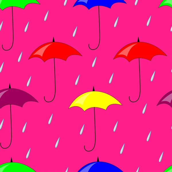 Umbrellas — Stock Vector