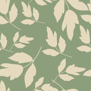 yeşil arka planda kesintisiz yeşillik