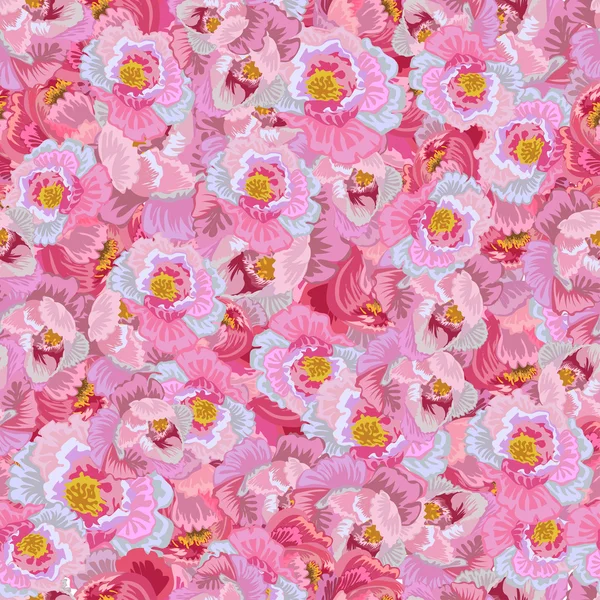 Fundo floral rosa — Vetor de Stock