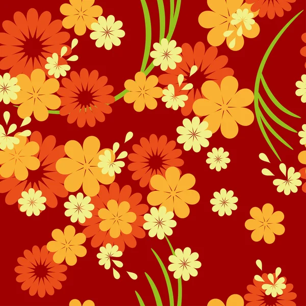 Floral Seamless Royalty Free Stock Illustrations