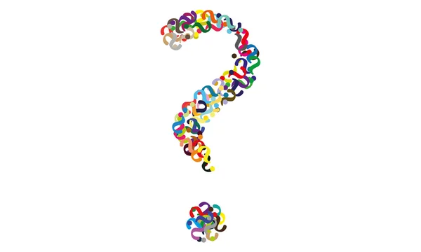 Question mark — Stock Photo, Image