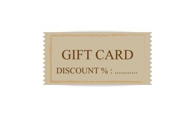 Gift card clipart