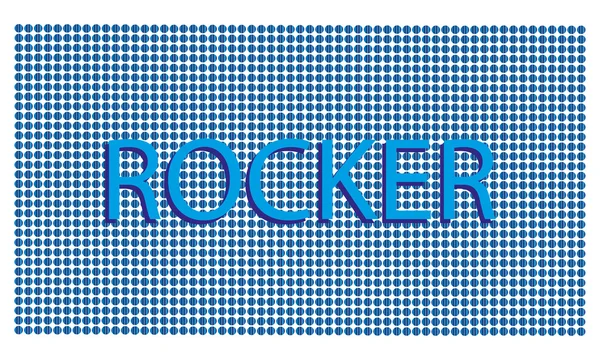 Rocker — Image vectorielle