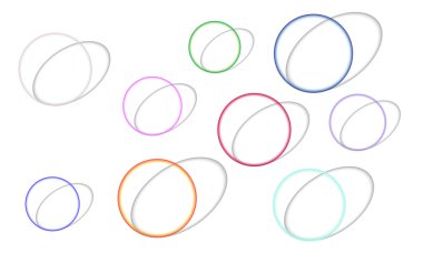 vektör soyut bobbles