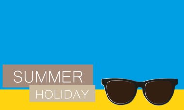 vektör arka plan yaz tatili