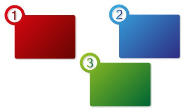 벡터 색상 용지 옵션