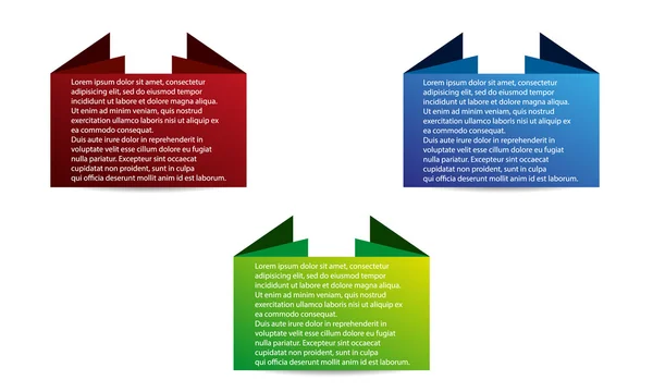 Etiquetas de vector de color — Archivo Imágenes Vectoriales