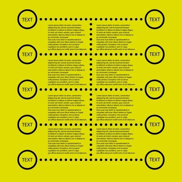 Información plantilla vector — Archivo Imágenes Vectoriales