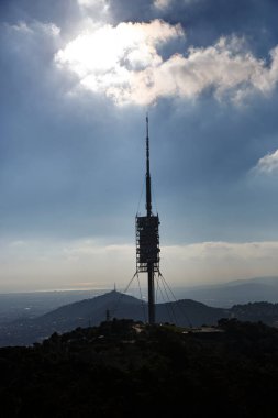 Tv Kulesi, Teletower Torre de Collserola Barcelona, İspanya