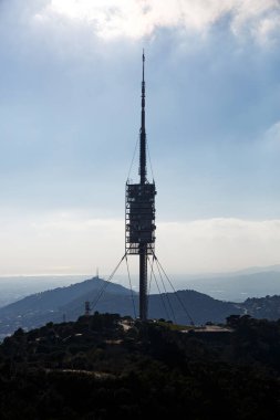Tv Kulesi, Teletower Torre de Collserola Barcelona, İspanya