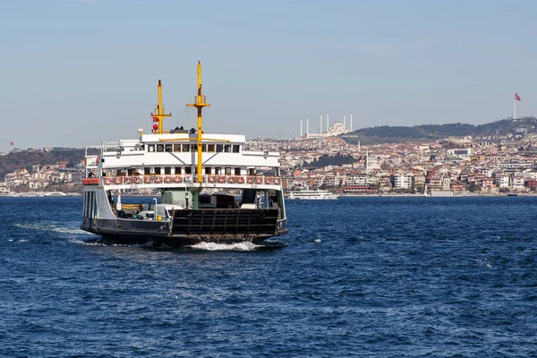 Ferry Estambul Transporte Del Bósforo — Foto de Stock