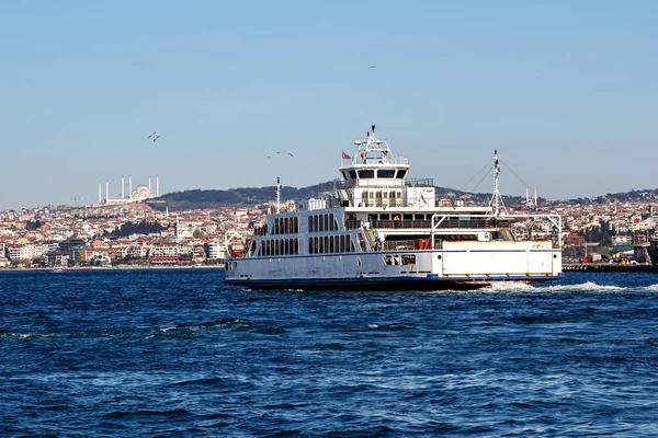 Ferry Estambul Transporte Del Bósforo — Foto de Stock