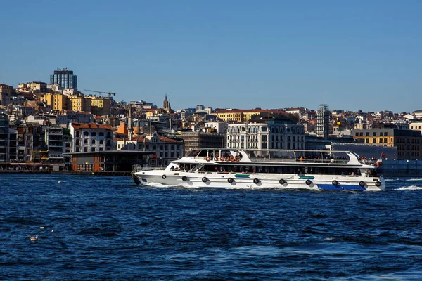 Ferry Estambul Transporte Del Bósforo — Foto de Stock